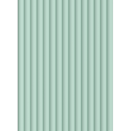 Mexen Strio 02 lamele ścienne ryflowane 280 x 14,5 cm (2szt), mint - S120-280-02-320