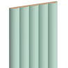 Mexen Strio 02 lamele ścienne ryflowane 280 x 14,5 cm (2szt), mint - S120-280-02-320