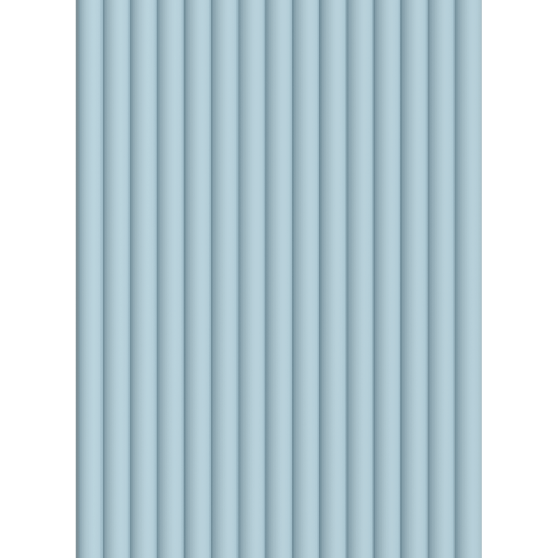 Mexen Strio 02 lamele ścienne ryflowane 280 x 14,5 cm (2szt), sky blue - S120-280-02-323