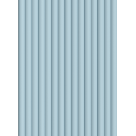 Mexen Strio 02 lamele ścienne ryflowane 280 x 14,5 cm (2szt), sky blue - S120-280-02-323