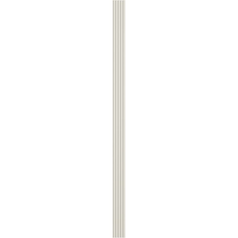 Mexen Strio 02 lamele ścienne ryflowane 280 x 14,5 cm (2szt), cream - S120-280-02-324