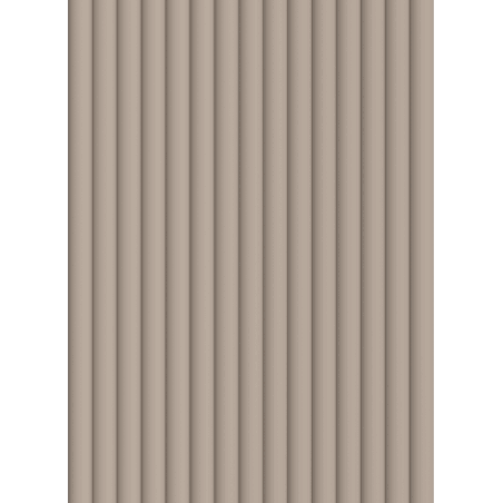 Mexen Strio 02 lamele ścienne ryflowane 280 x 14,5 cm (2szt), taupe - S120-280-02-328