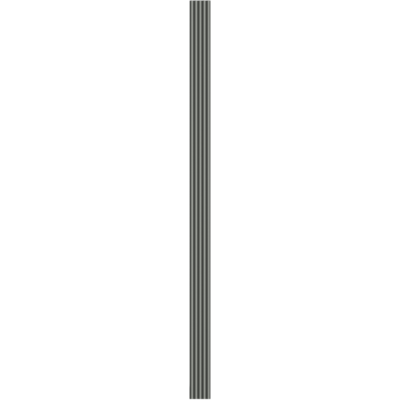 Mexen Strio 02 lamele ścienne ryflowane 280 x 14,5 cm (2szt), metal graphite - S120-280-02-350