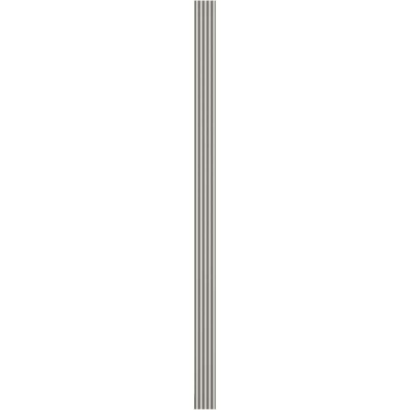 Mexen Strio 02 lamele ścienne ryflowane 280 x 14,5 cm (2szt), metal nickel- S120-280-02-351