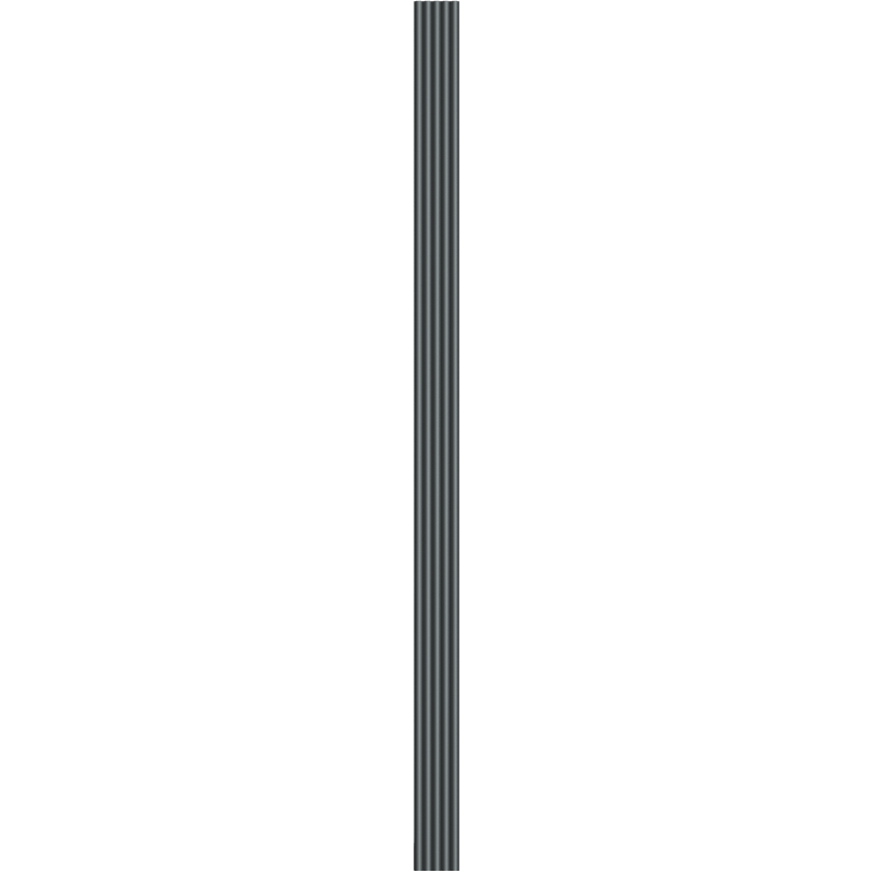 Mexen Strio 02 lamele ścienne ryflowane 280 x 14,5 cm (2szt), metal anthracite - S120-280-02-352