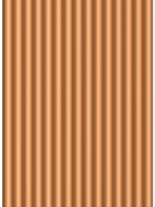 Mexen Strio 02 lamele ścienne ryflowane 280 x 14,5 cm (2szt), metal copper - S120-280-02-354