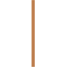 Mexen Strio 02 lamele ścienne ryflowane 280 x 14,5 cm (2szt), metal copper - S120-280-02-354