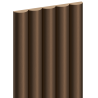 Mexen Strio 02 lamele ścienne ryflowane 280 x 14,5 cm (2szt), metal mocha - S120-280-02-355