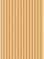 Mexen Strio 02 lamele ścienne ryflowane 280 x 14,5 cm (2szt), dąb natural - S120-280-02-380