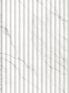 Mexen Strio 02 lamele ścienne ryflowane 280 x 14,5 cm (2szt), carrara white - S120-280-02-391