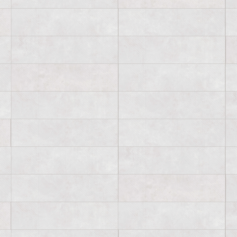 Mexen Magnifica Avenue Bianco glasiertes Feinsteinzeug rekt. G1, Wandfliese 120 x 30 cm, matt - TL707-120-030-53
