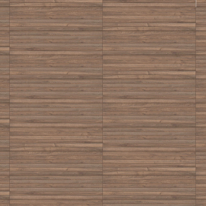 Mexen Mulberry Wood Bruin geglazuurd gerectificeerd G1 gres, houten wandtegel 120 x 30 cm, mat - TL703-120-030-50