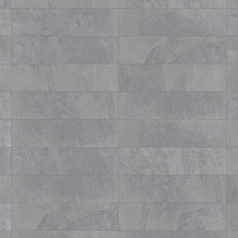 Mexen Ravena Grès émaillé rectifié gris G1, carreau sol-mur 120 x 30 cm, mat - TL712-120-030-04
