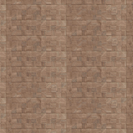 Mexen Riga Lyon Brown γυαλισμένο κεραμικό rect. G1, ξύλινο πλακίδιο τοίχου 120 x 30 cm,
