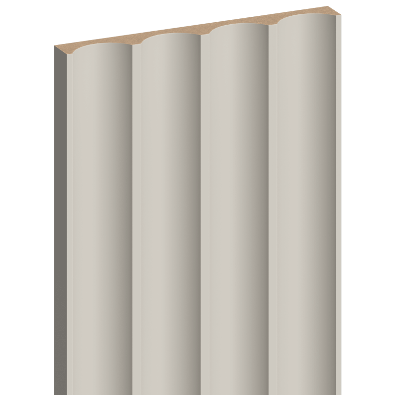 Mexen Strio 01 lamele ścienne ryflowane 280 x 14,5 cm (2szt), taupe - S120-280-01-313
