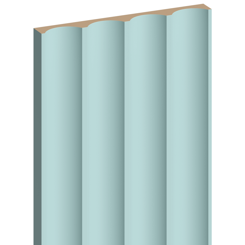 Mexen Strio 01 lamele ścienne ryflowane 280 x 14,5 cm (2szt), powder blue - S120-280-01-318