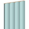 Mexen Strio 01 lamele ścienne ryflowane 280 x 14,5 cm (2szt), powder blue - S120-280-01-318