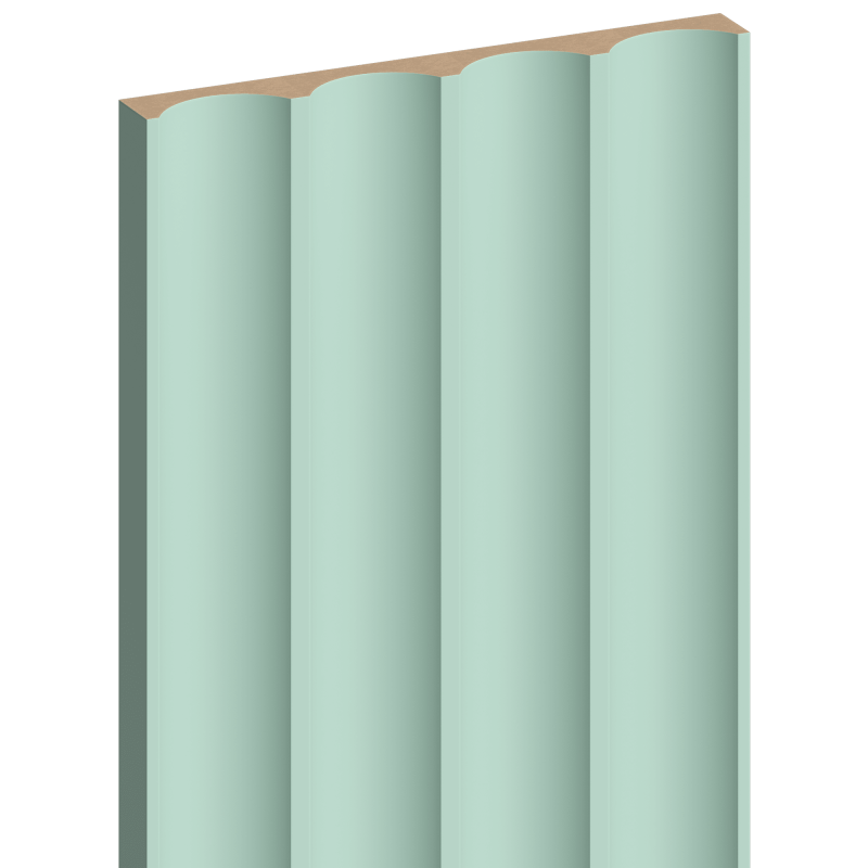 Mexen Strio 01 lamele ścienne ryflowane 280 x 14,5 cm (2szt), mint - S120-280-01-320