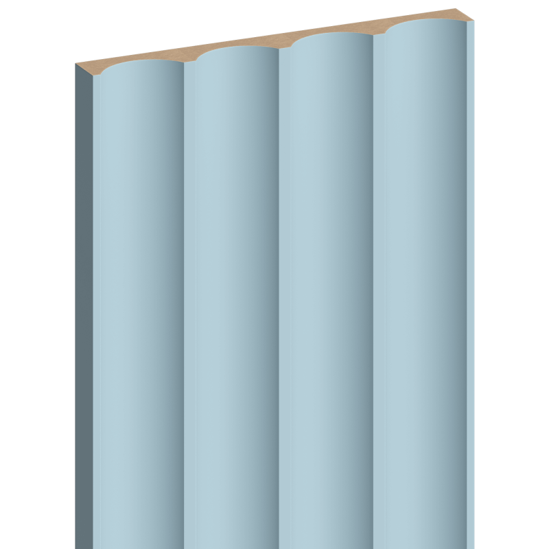 Mexen Strio 01 lamele ścienne ryflowane 280 x 14,5 cm (2szt), sky blue - S120-280-01-323