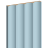 Mexen Strio 01 lamele ścienne ryflowane 280 x 14,5 cm (2szt), sky blue - S120-280-01-323