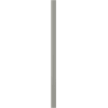Mexen Strio 01 lamele ścienne ryflowane 280 x 14,5 cm (2szt), metal nickel - S120-280-01-351
