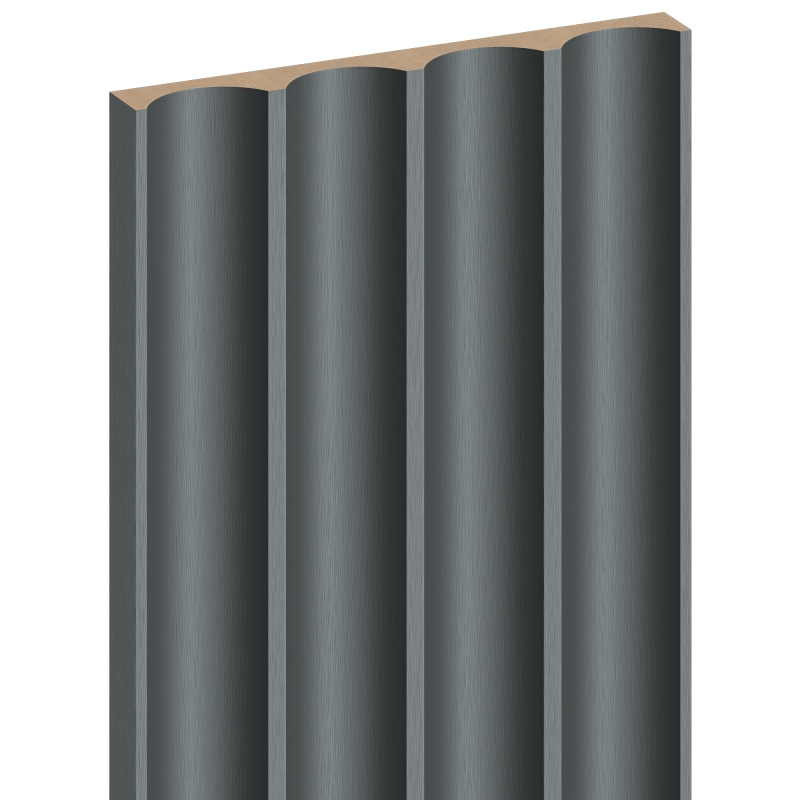 Mexen Strio 01 lamele ścienne ryflowane 280 x 14,5 cm (2szt), metal anthracite - S120-280-01-352