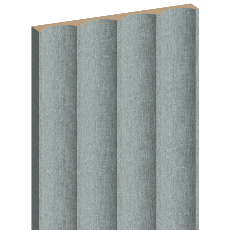 Mexen Strio 01 lamele ścienne ryflowane 280 x 14,5 cm (2szt), len szałwiowy błękit - S120-280-01-360