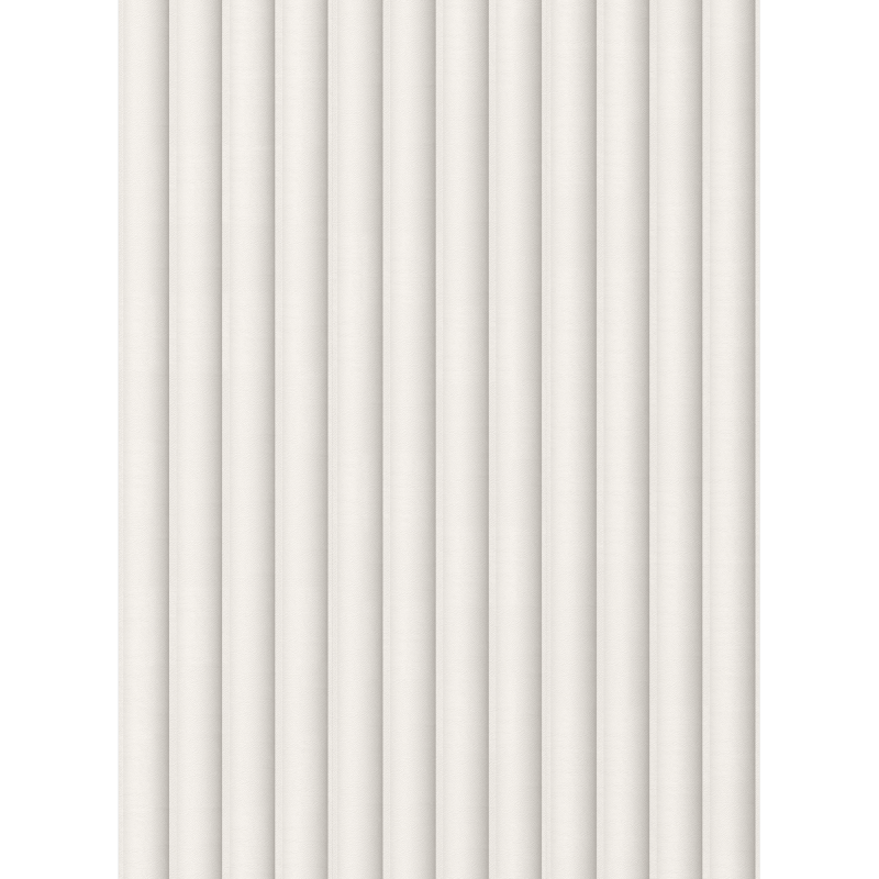 Mexen Strio 01 lamele ścienne ryflowane 280 x 14,5 cm (2szt), white leather - S120-280-01-366