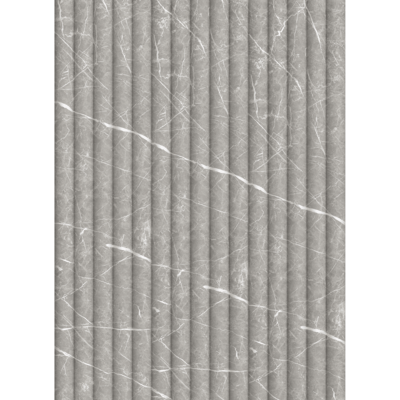 Mexen Strio 02 lamele ścienne ryflowane 280 x 14,5 cm (2szt), pietra grey - S120-280-02-391