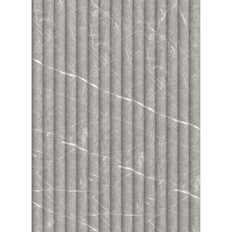 Mexen Strio 02 lamele ścienne ryflowane 280 x 14,5 cm (2szt), pietra grey - S120-280-02-391