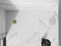 Mexen Stone+ douchegeleider, goud - 44910050