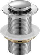 Mexen petit bouchon clic-clac rond, chrome - 79915-00