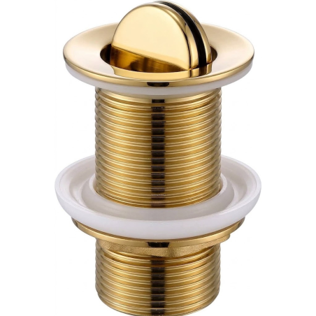 Mexen vridbar klick-klack plugg, guld - 79913-50