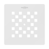 Mexen Stone+ cubierta de ducha, blanca - 44910020