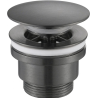 Mexen universal click-clack stopper, brushed gun gray - 79930-66