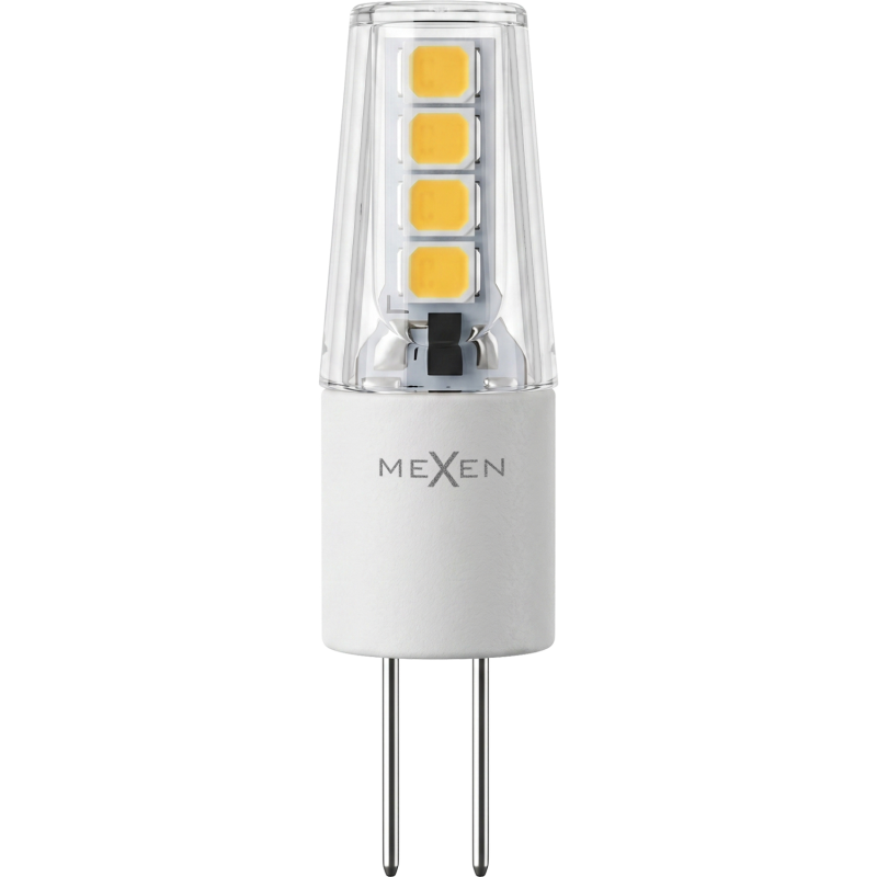Mexen Oris 6x żarówka LED G4, 1,7W, Ciepła - 3000K, 204 lm - L115-G4-0130-02x06