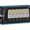 Mexen Oris 6x żarówka LED G4, 2,5W, Neutralna - 4000K, 320 lm - L115-G4-0240-01x06