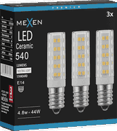 Mexen Aura 3x żarówka LED E14, 4,8W, Neutralna - 4000K, 540 lm - L121-E14-0540-01x03
