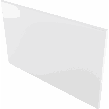 Mexen Uni panel boczny 75 cm do wanny prostokątnej, biały - 55099-075