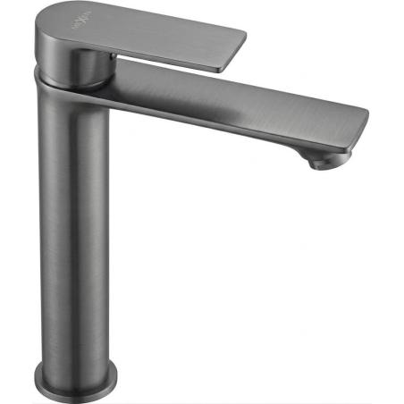 Mexen Royo hoher Waschtischarmatur, gebürstetes Gun Gray - 72210-66
