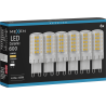 Mexen Aura 6x żarówka LED G9, 4,8W, Ciepła - 3000K, 600 lm - L121-G9-0530-01x06