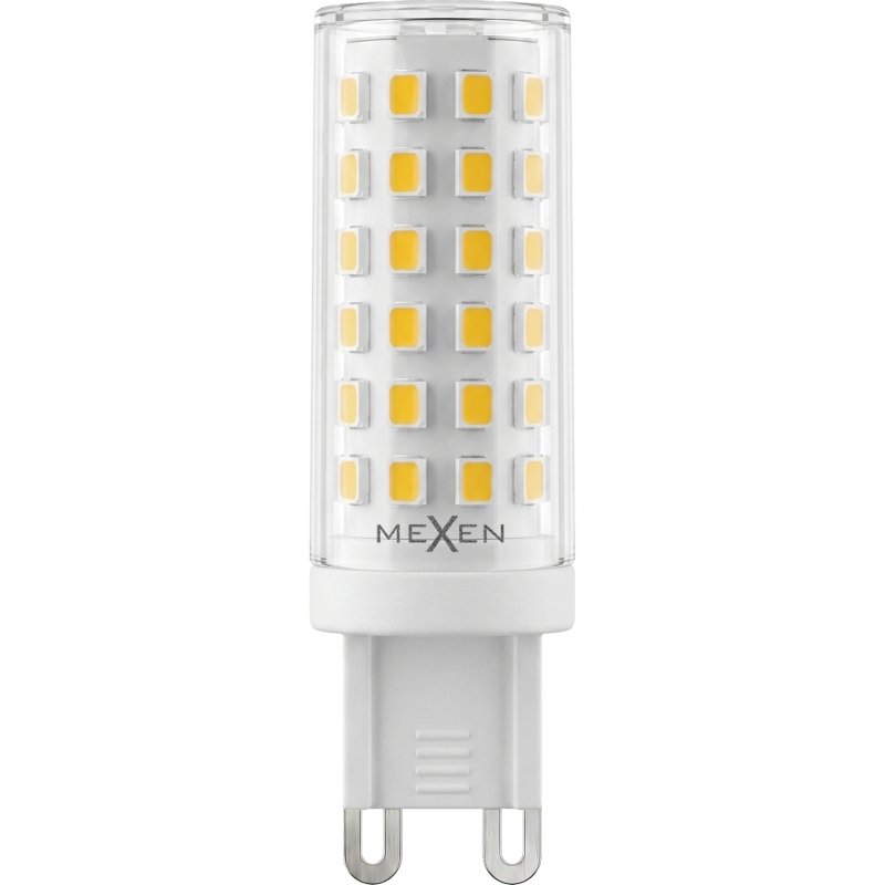 Mexen Aura 6x żarówka LED G9, 6W, Neutralna - 4000K, 680 lm - L121-G9-0640-01x06