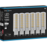 Mexen Aura 6x żarówka LED G9, 8W, Neutralna - 4000K, 1060 lm - L121-G9-0840-01x06