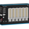 Mexen Aura 6x żarówka LED G9, 8W, Neutralna - 4000K, 1060 lm - L121-G9-0840-01x06