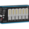 Mexen Aura 6x żarówka LED ściemnialna G9, 3,5W, Neutralna - 4000K, 410 lm - L122-G9-0340-01x06