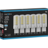 Mexen Aura 6x żarówka LED ściemnialna G9, 5W, Zimna - 6500K, 520 lm - L122-G9-0565-01x06