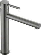 Mexen Elba bateria umywalkowa wysoka, gun gray szczotkowany - 74110-66