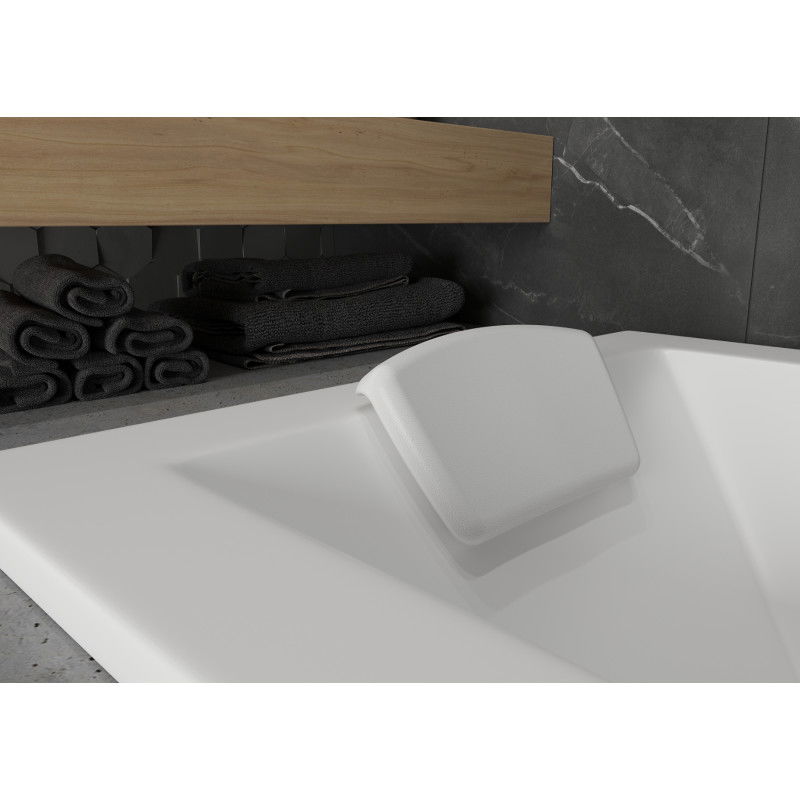 Mexen M08 appuie-tête de baignoire, blanc - 55008-00