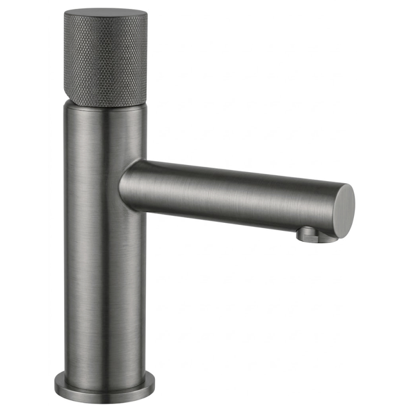 Mexen Elba One Waschbeckenbatterie, gebürstetes Gun Gray - 74101-66