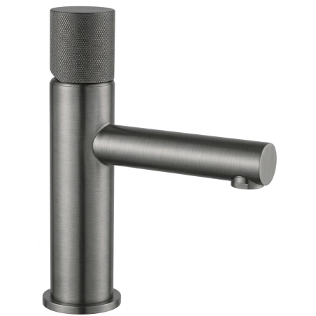 Mexen Elba One bateria umywalkowa, gun gray szczotkowany - 74101-66